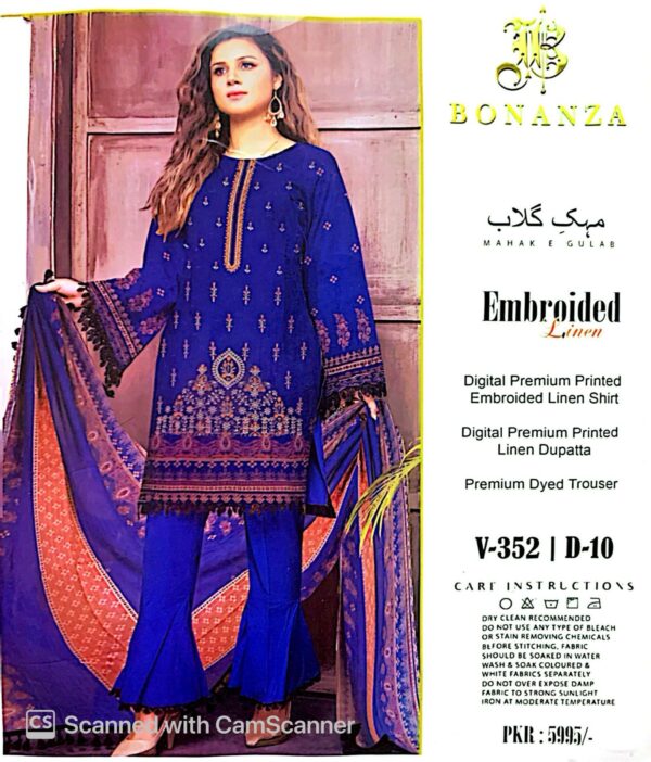 IB Bonanza Linen Winter Collection - Volume 343